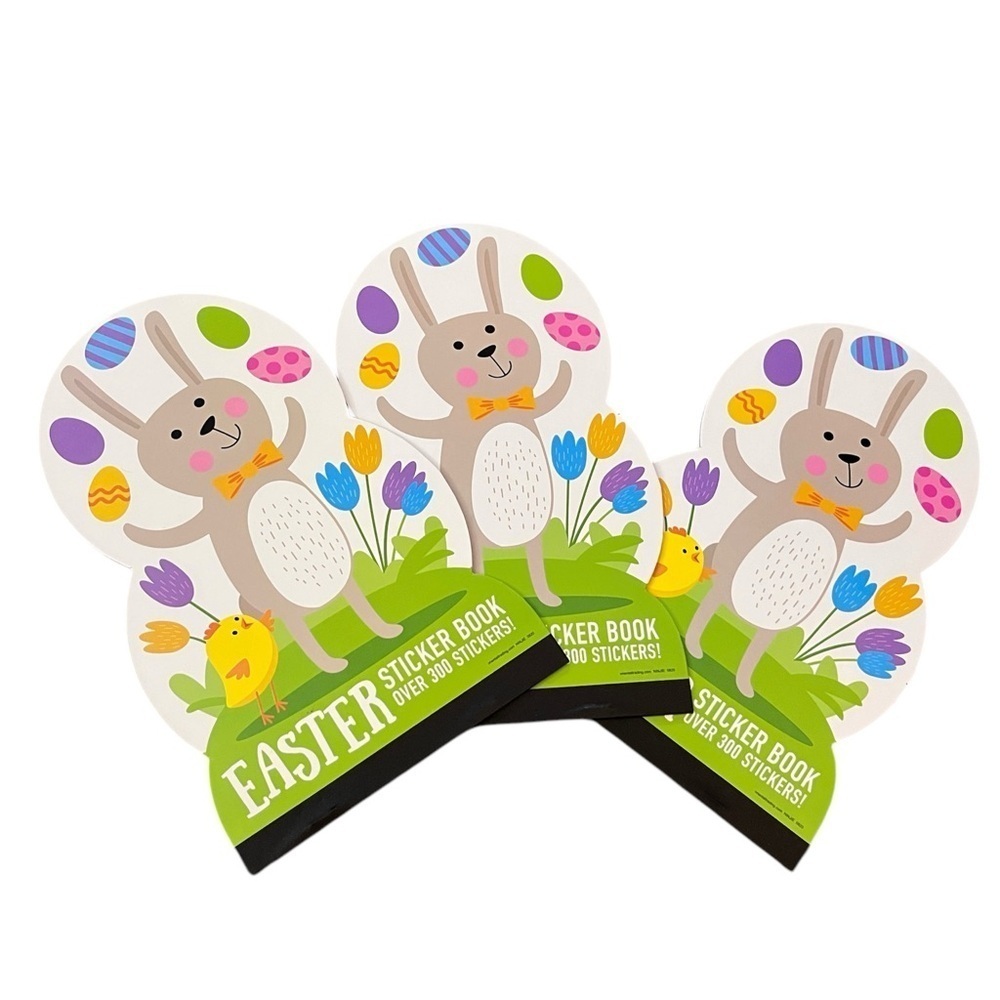 Easter Mega Sticker Books - 3 Pc.